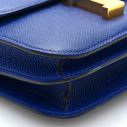 Hermes Epsom Constance 18 Bleu Electrique 12 of 17