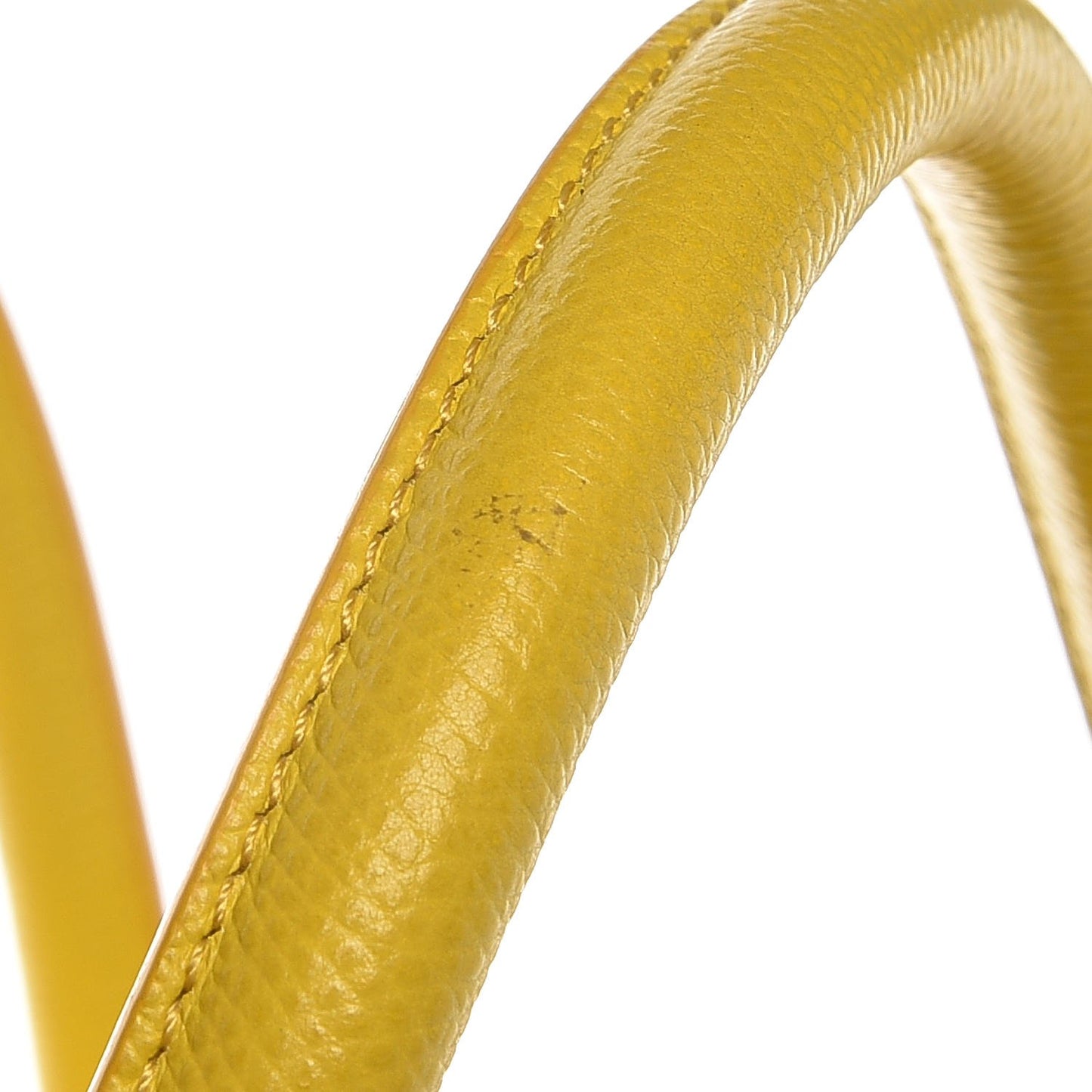 Grained Calfskin Medium Phantom Luggage Yellow