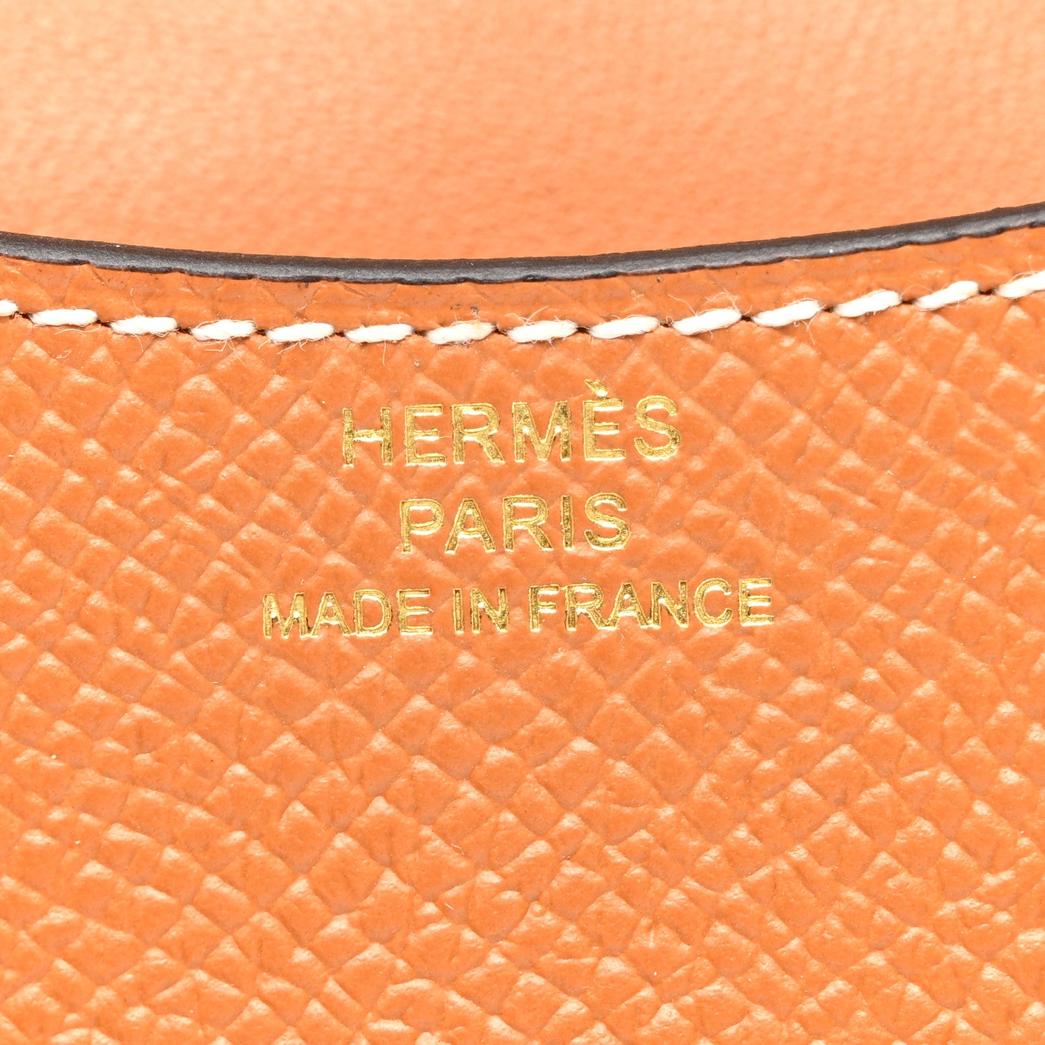 Hermes Epsom Constance Slim Wallet Gold 7 of 9