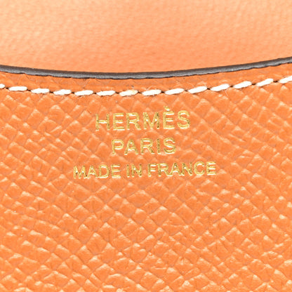 Hermes Epsom Constance Slim Wallet Gold 7 of 9