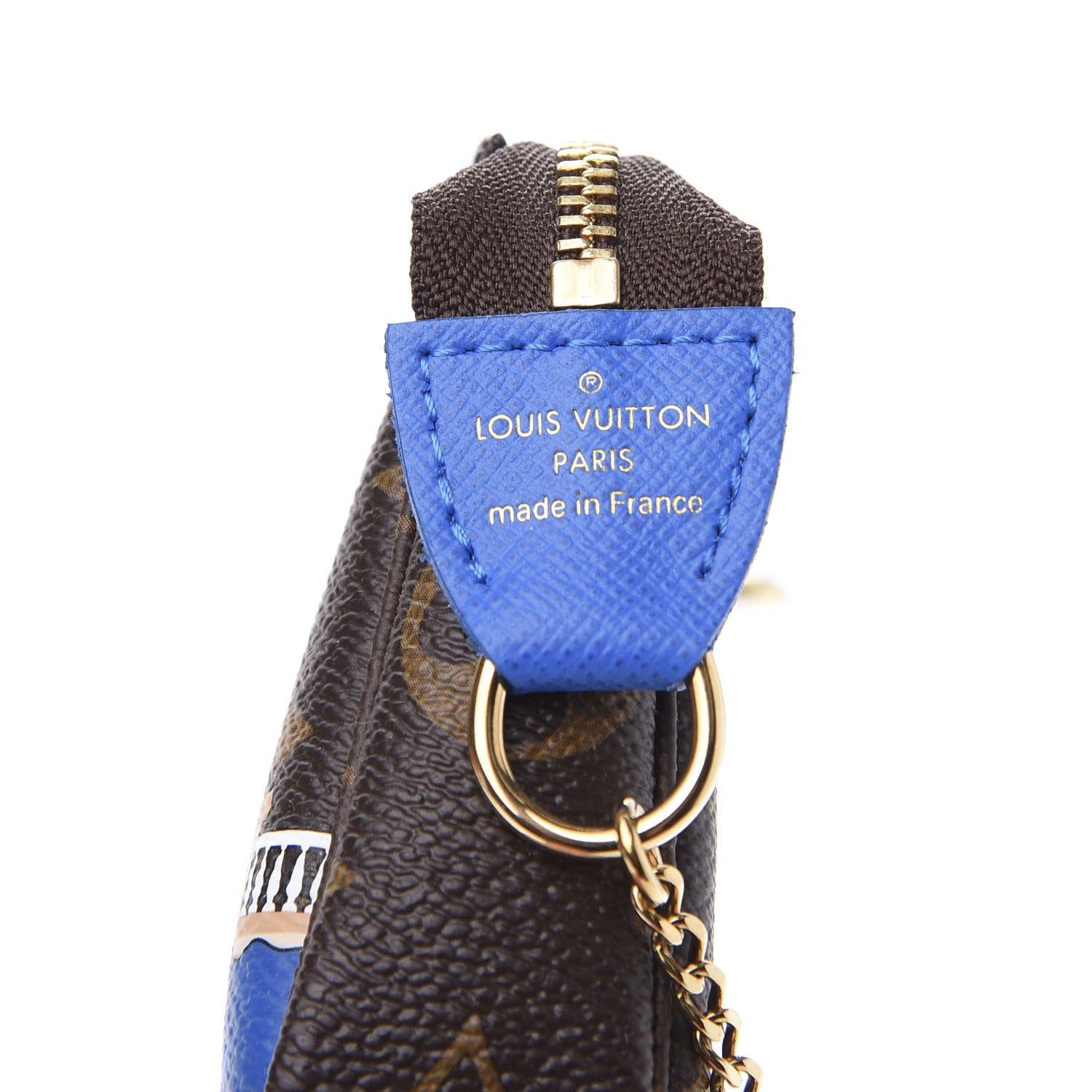 Louis Vuitton Monogram 2019 Christmas Animation Mini Venice Pochette Accessories Blue 9 of 10