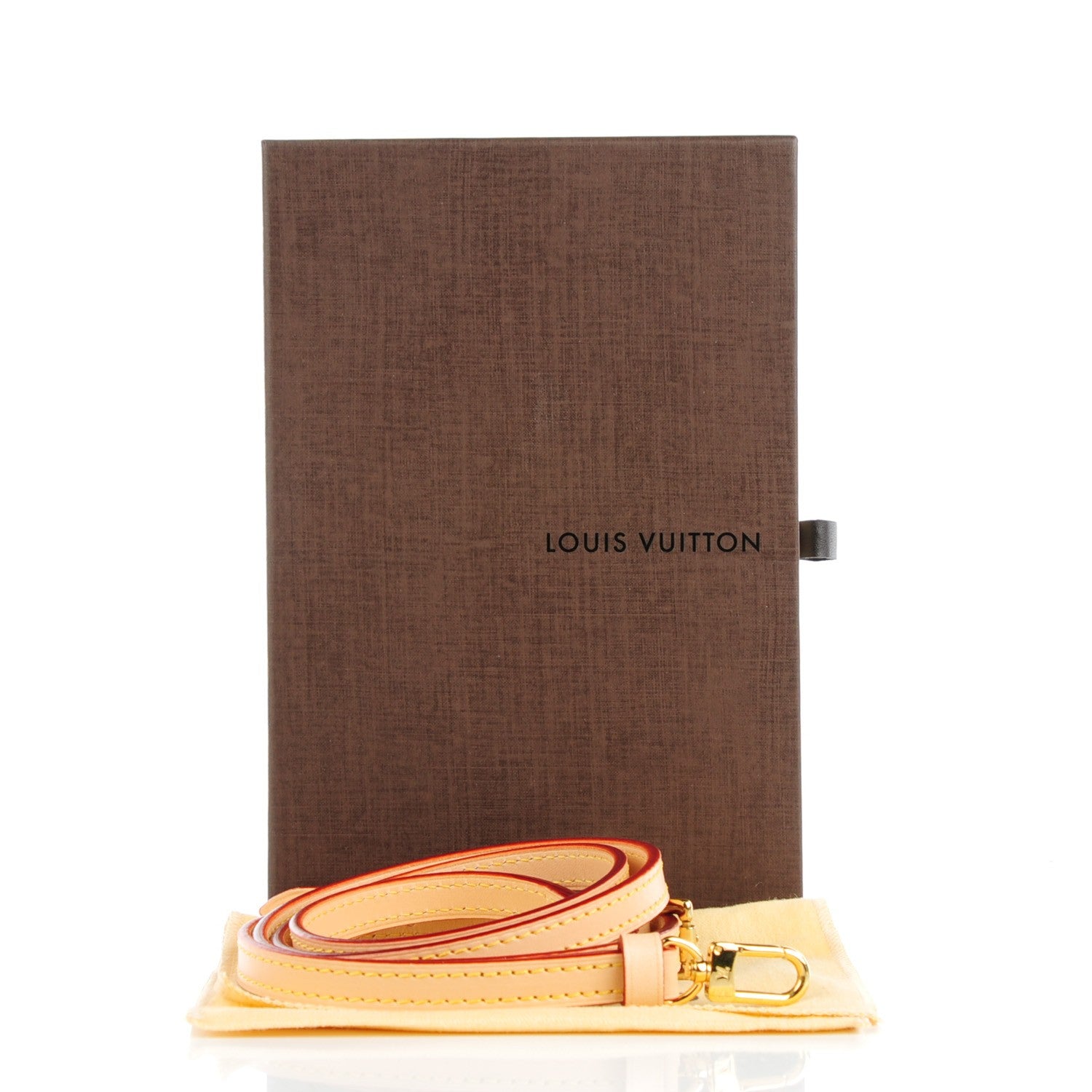 Louis Vuitton Vachetta 12mm Adjustable Shoulder Strap 3 of 4