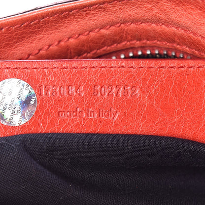 Balenciaga Chevre Giant 21 Silver Hardware City Tomate 7 of 24