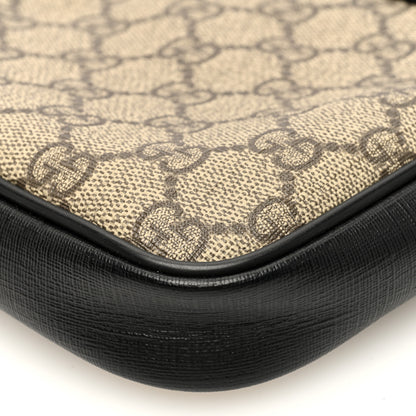 Gucci GG Supreme Monogram Web Belt Bag Black 11 of 11