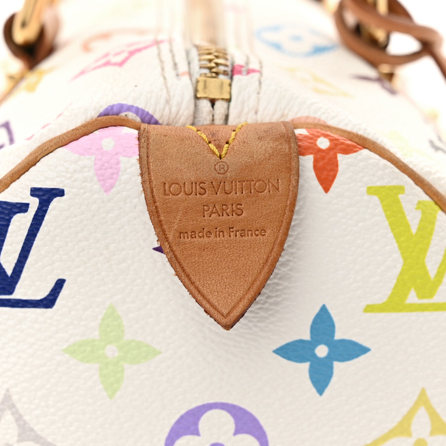 Louis Vuitton Monogram Multicolor Speedy 30 White 6 of 14