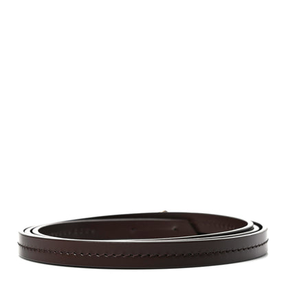 Louis Vuitton Calfskin 12mm Favorite Long Strap Brown 2 of 4