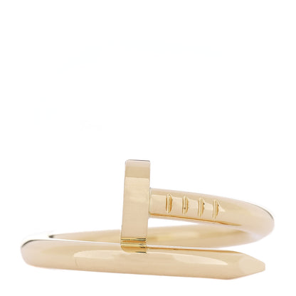 Cartier 18K Yellow Gold Juste Un Clou Ring 55 7.25 1 of 6