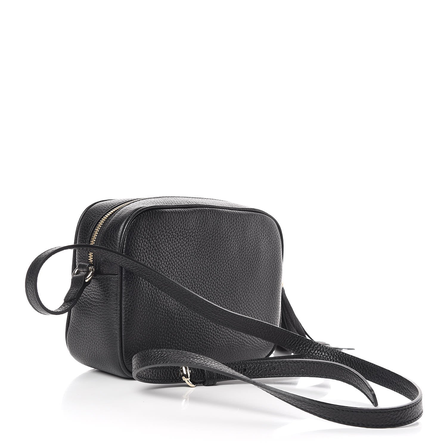 Gucci Pebbled Calfskin Small Soho Disco Bag Black 3 of 9