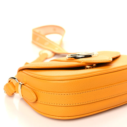 Louis Vuitton Grained Calfskin LV Pont 9 Soft PM Sunbeam 7 of 9