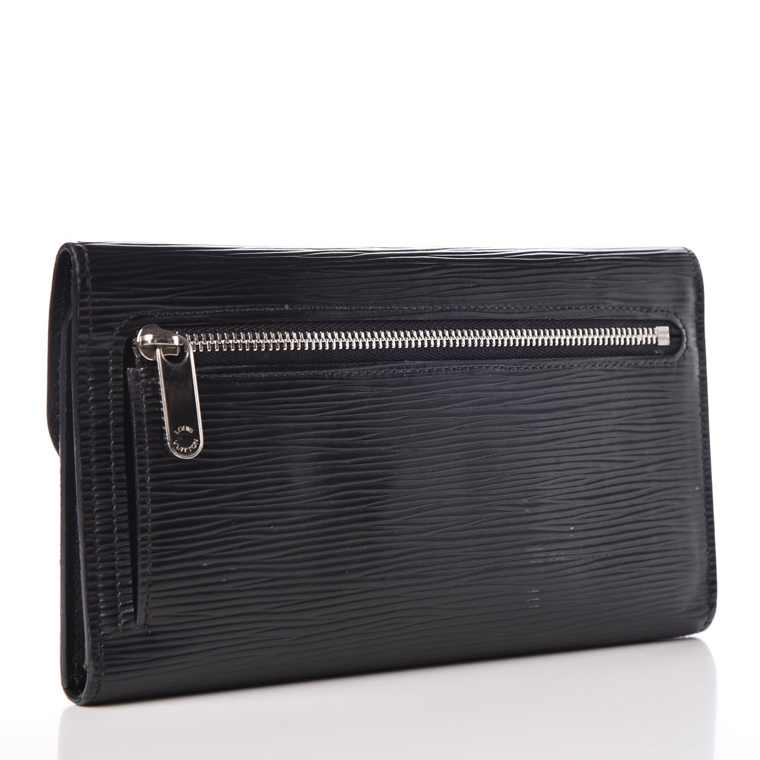 Louis Vuitton Epi Eugenie Wallet Black 3 of 7