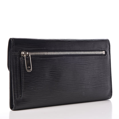 Louis Vuitton Epi Eugenie Wallet Black 3 of 7