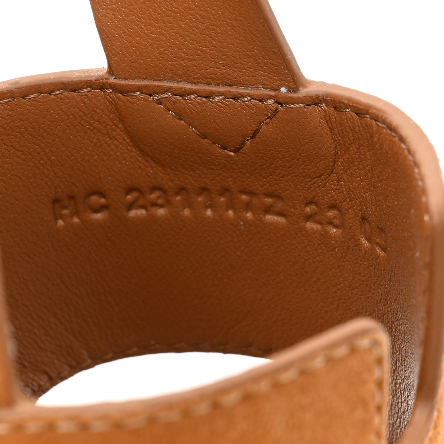 Suede Goatskin Elbe 60 Sandals 37 Naturel