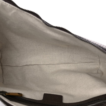 Gucci GG Supreme Monogram Web Small Ophidia Half Moon Hobo Brown 6 of 10
