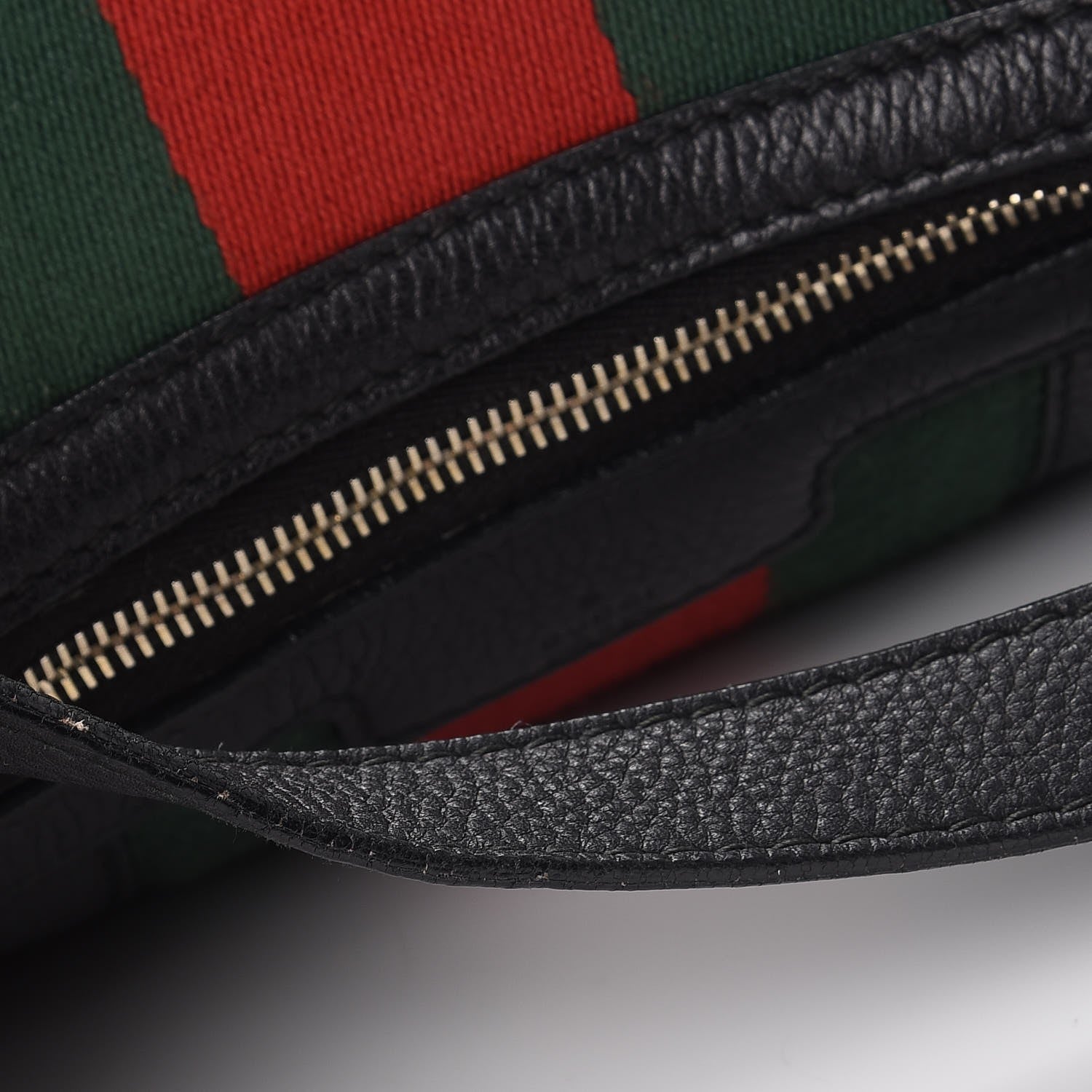 Gucci Calfskin Vintage Web Medium Hobo Black 13 of 16