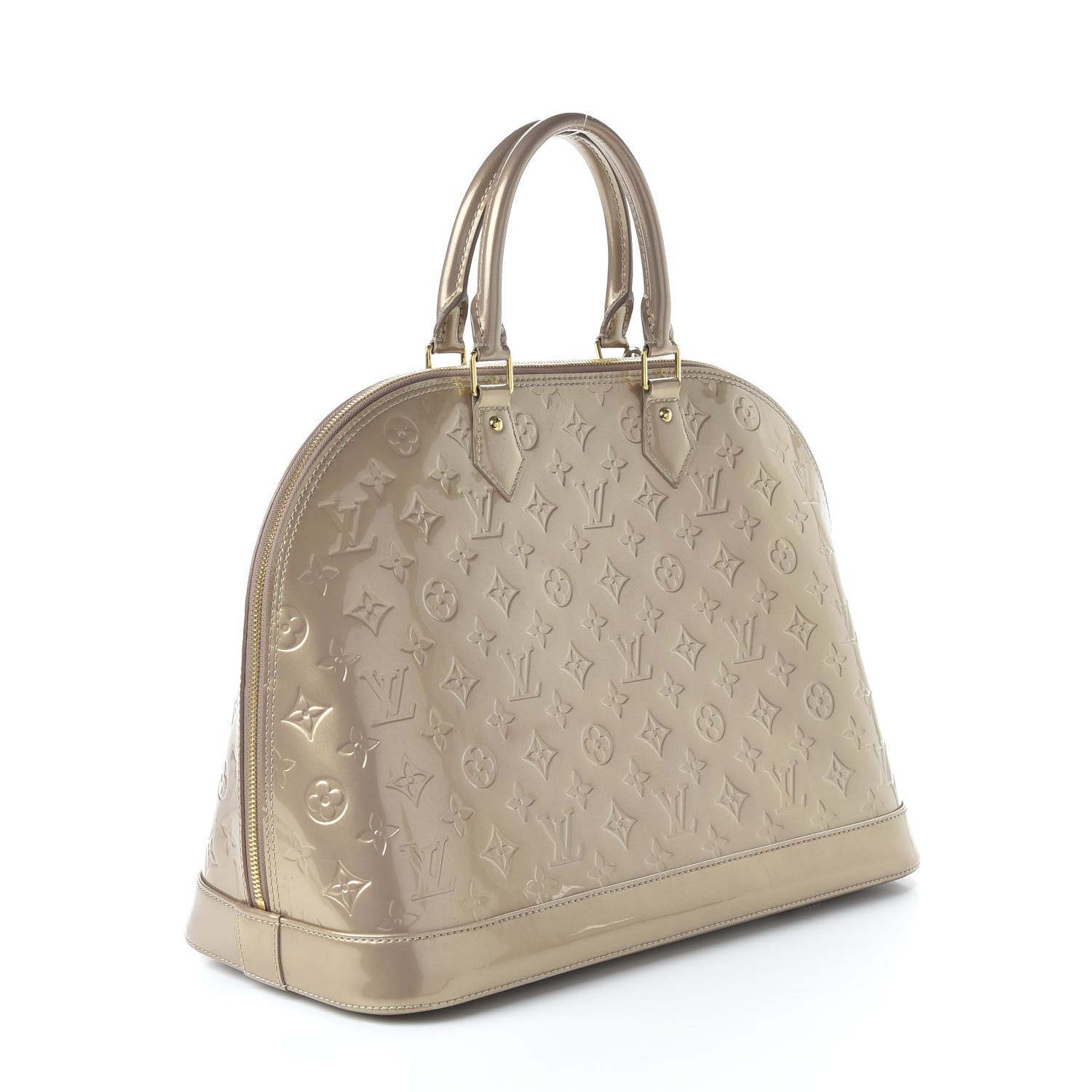 Louis Vuitton Vernis Alma GM Beige Poudre 3 of 9