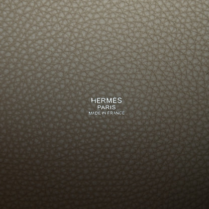 Hermes Taurillon Clemence Picotin Lock 26 GM Trench 8 of 8