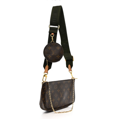 Louis Vuitton Monogram Multi Pochette Accessories Kaki 3 of 10