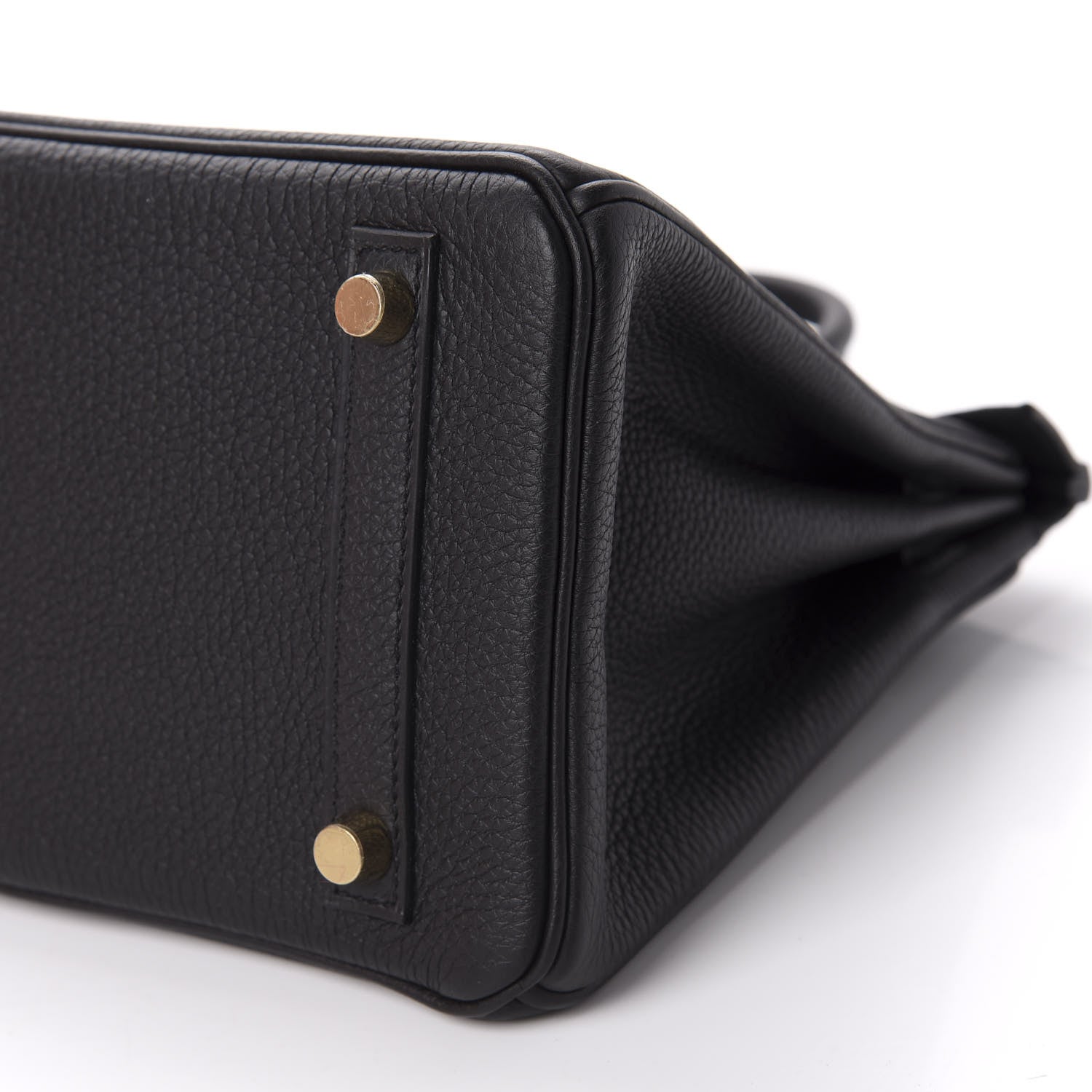 Hermes Togo Birkin 25 Black 7 of 11