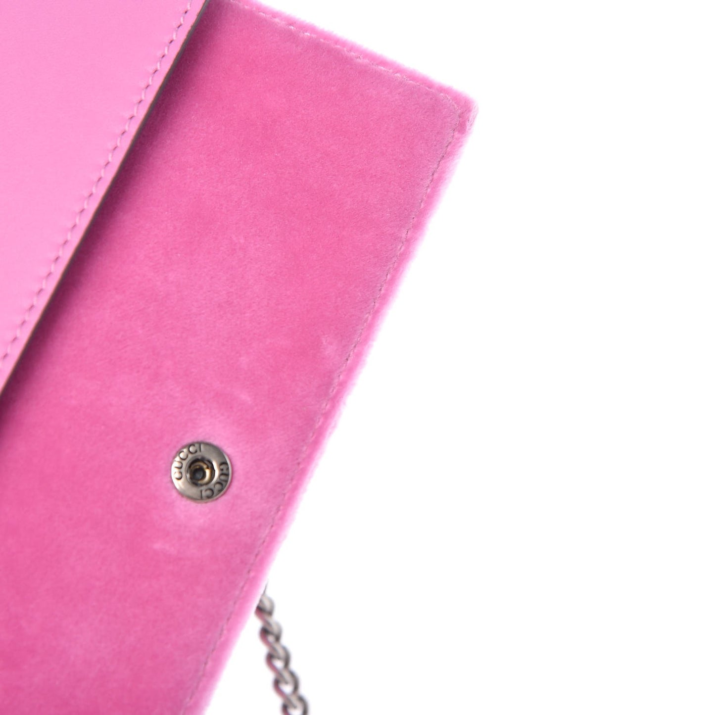 Velvet Crystal Super Mini Dionysus Shoulder Bag Malva
