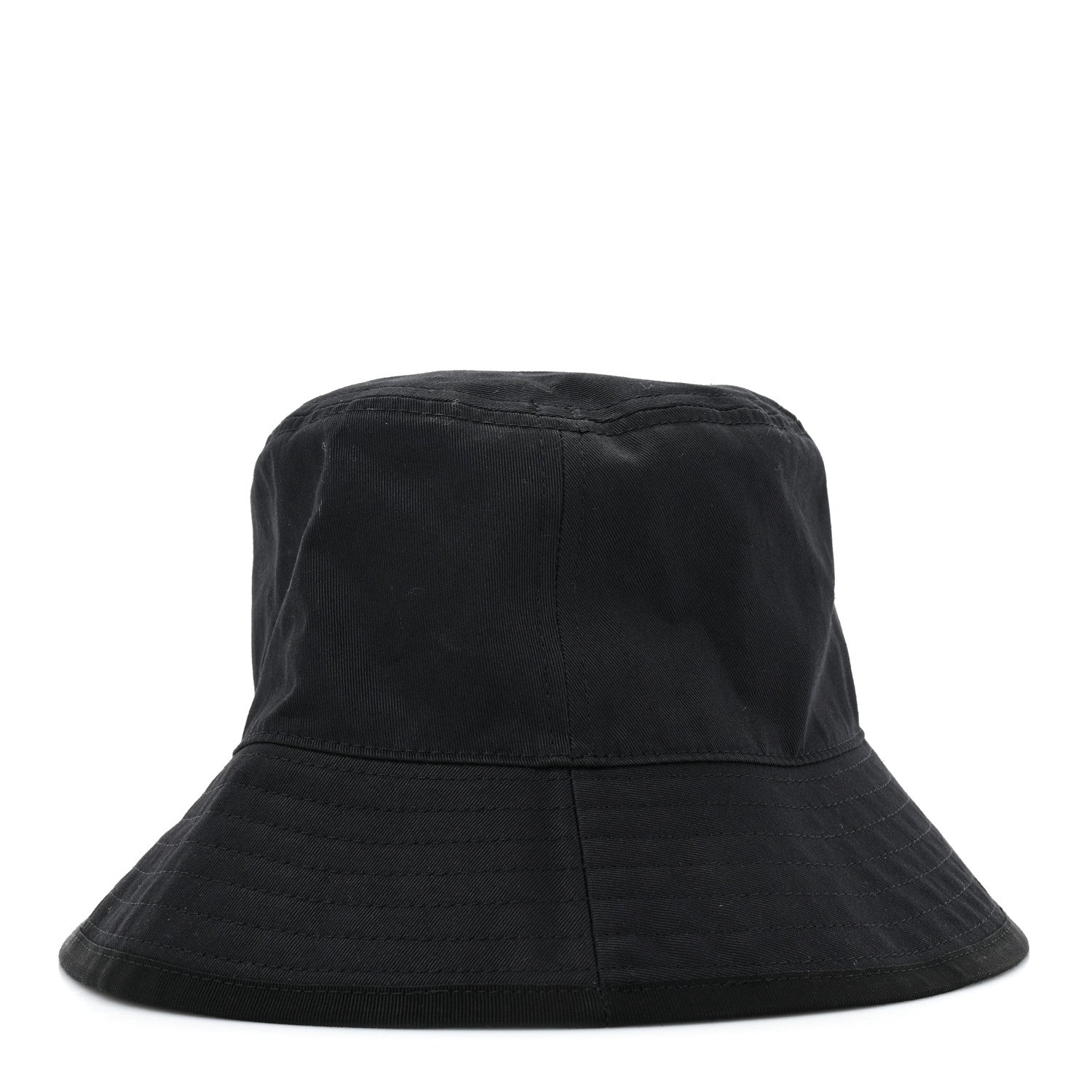 Gucci Cotton Logo Cabris Bucket Hat M Navy Blue 4 of 7