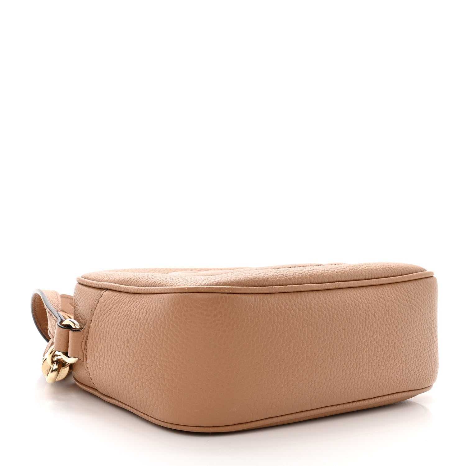 Gucci Pebbled Calfskin Small Soho Disco Bag Camelia 4 of 13