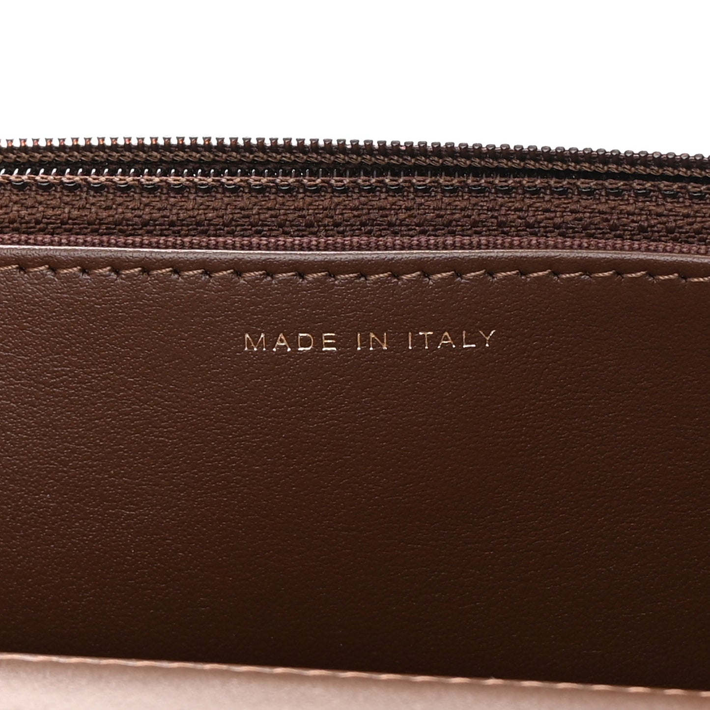 Caviar Quilted Boy Wallet On Chain WOC Dark Brown