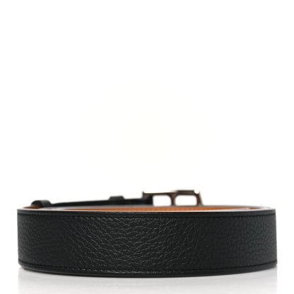 Hermes Togo Etriviere 32mm Belt 110 44 Black 3 of 7