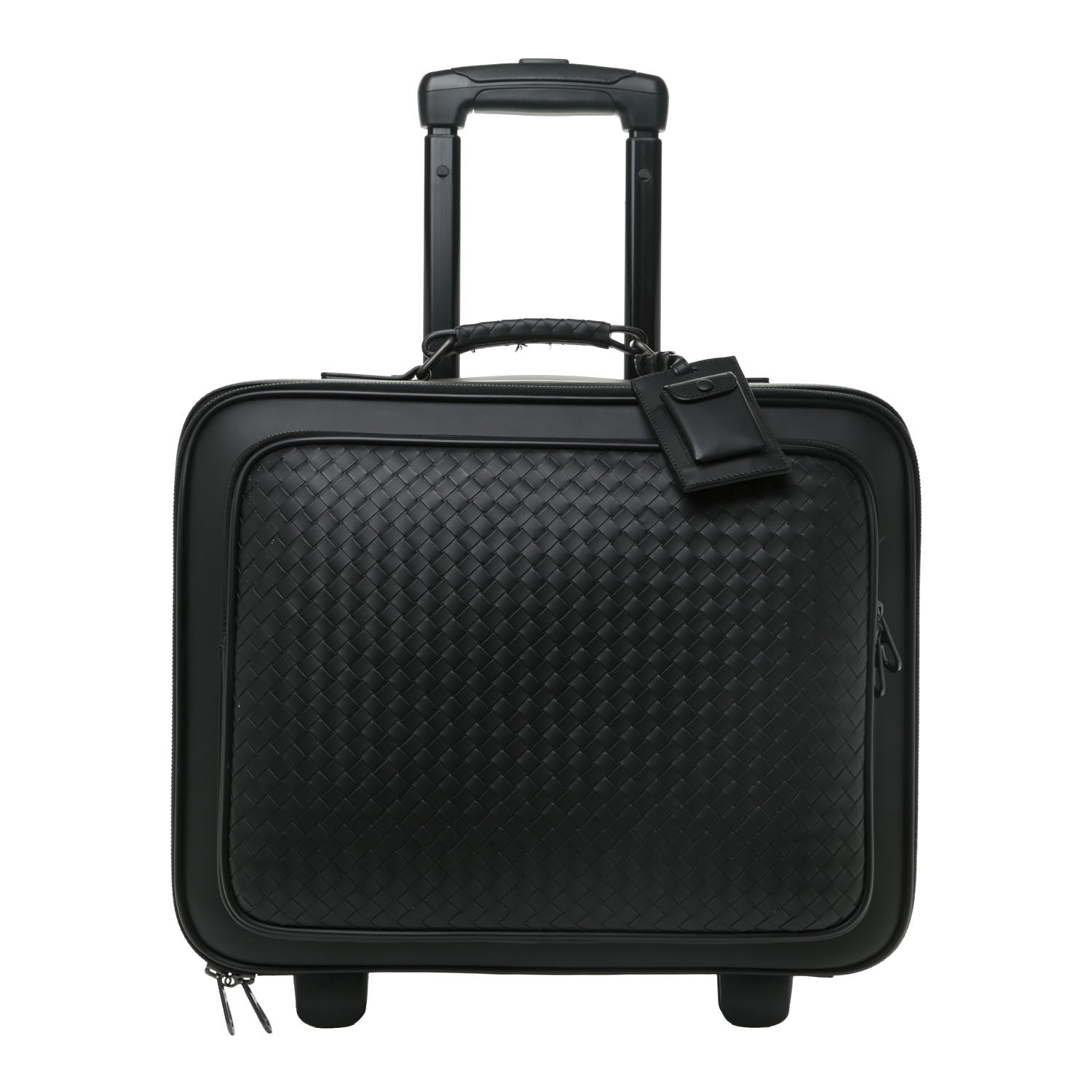 Bottega Veneta Nappa Intrecciato Carry On Luggage Black 1 of 50