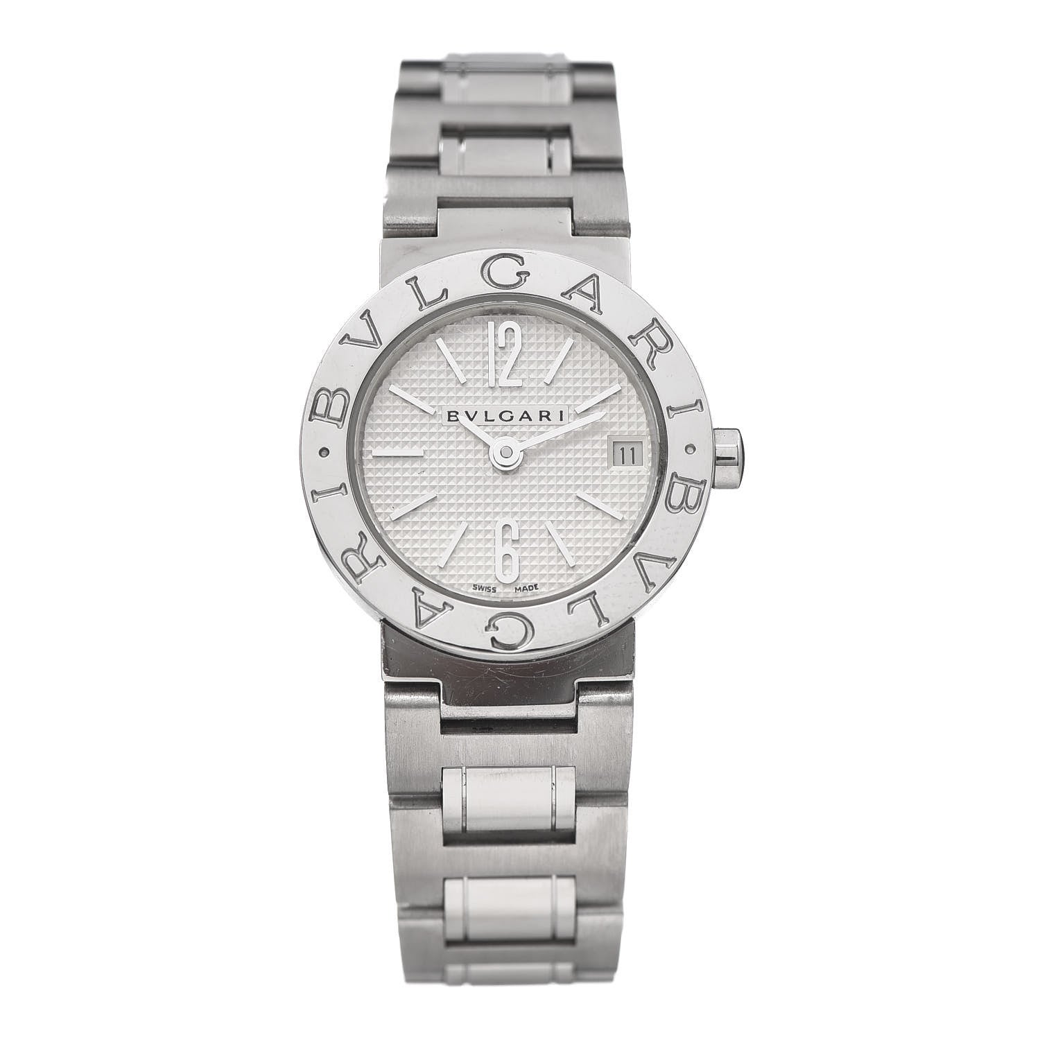 Bulgari Stainless Steel 23mm Quartz Watch 1 of 6