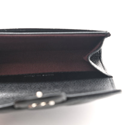 Chanel Caviar Quilted Flap Card Holder Wallet Black 5 of 9