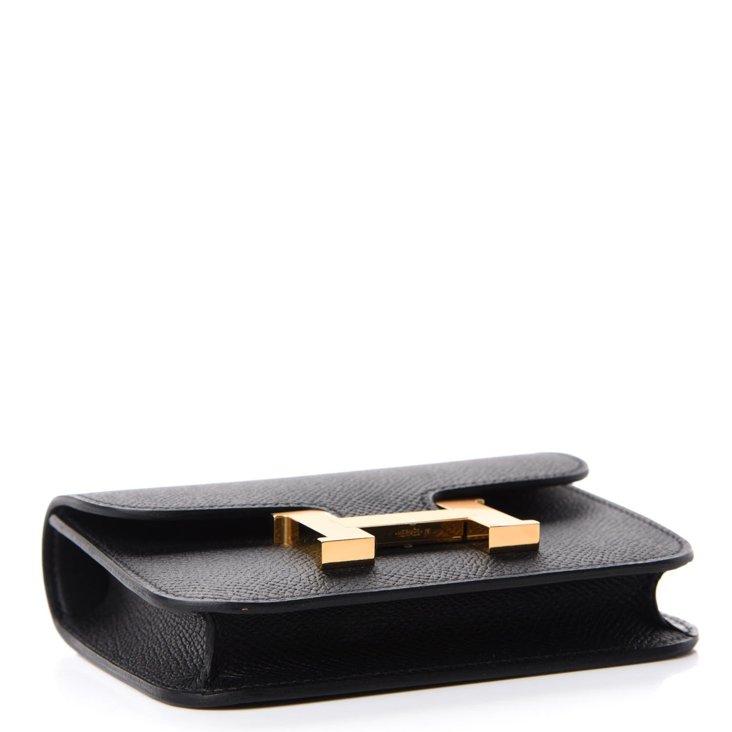 Hermes Epsom Constance Slim Wallet Black 4 of 8
