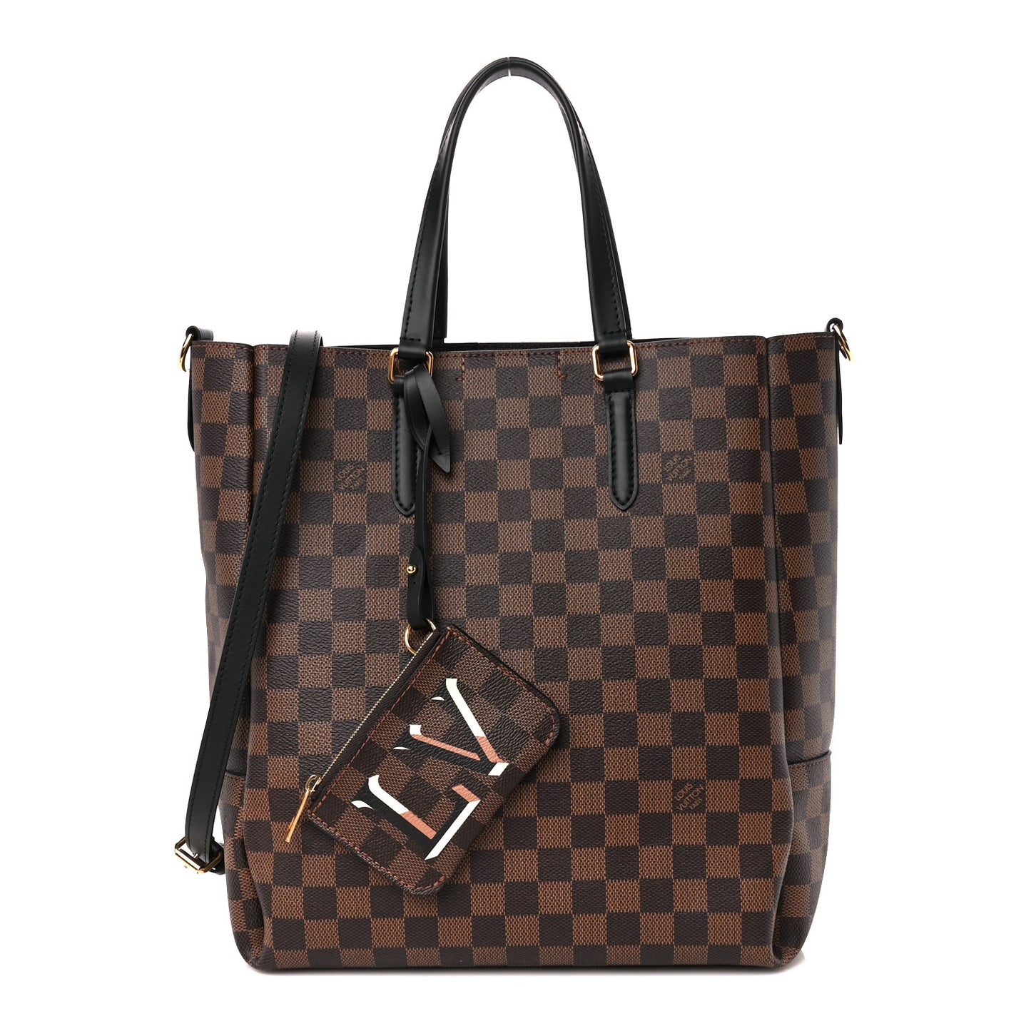 Damier Ebene Belmont MM Black