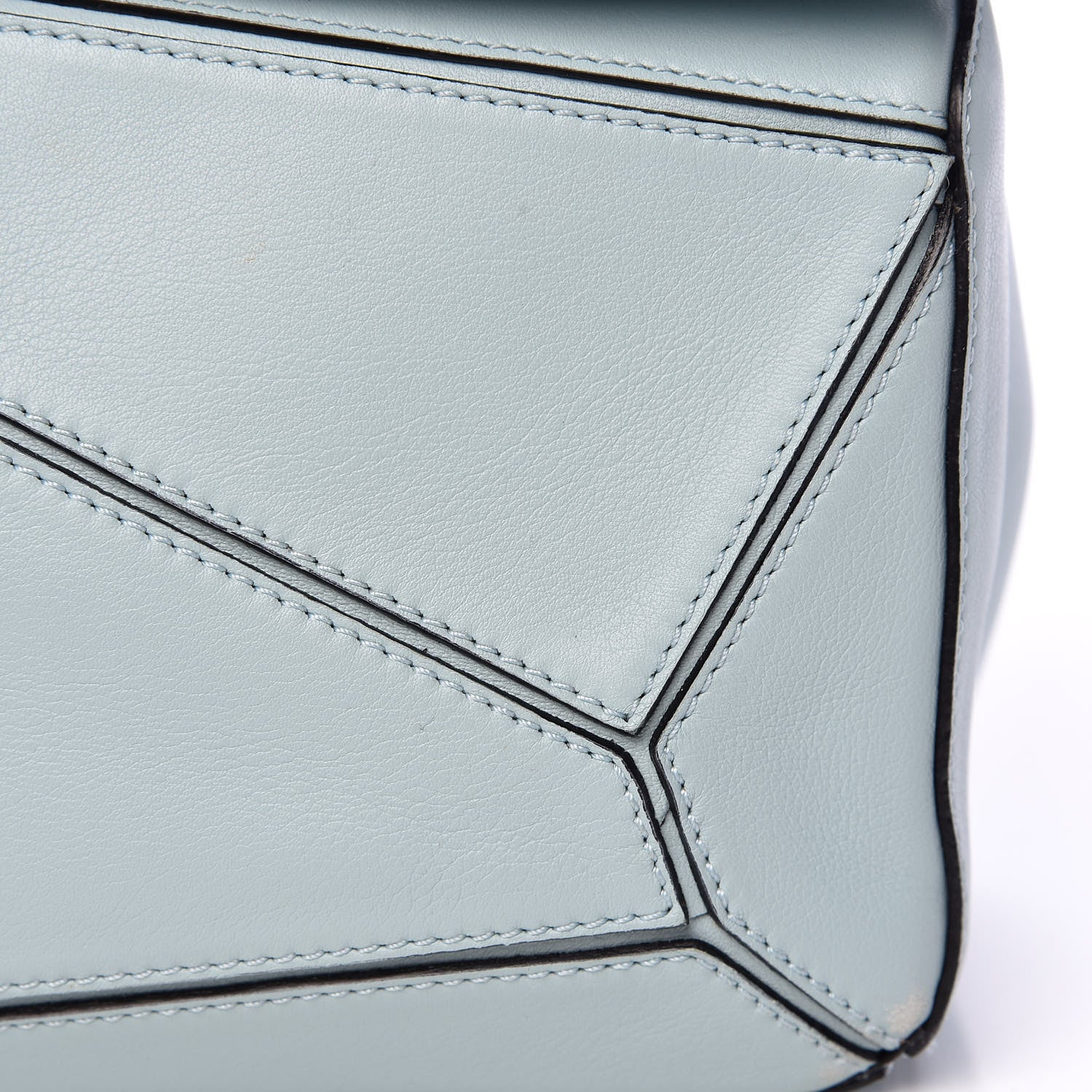 Loewe Calfskin Small Puzzle Bag Light Blue 14 of 15