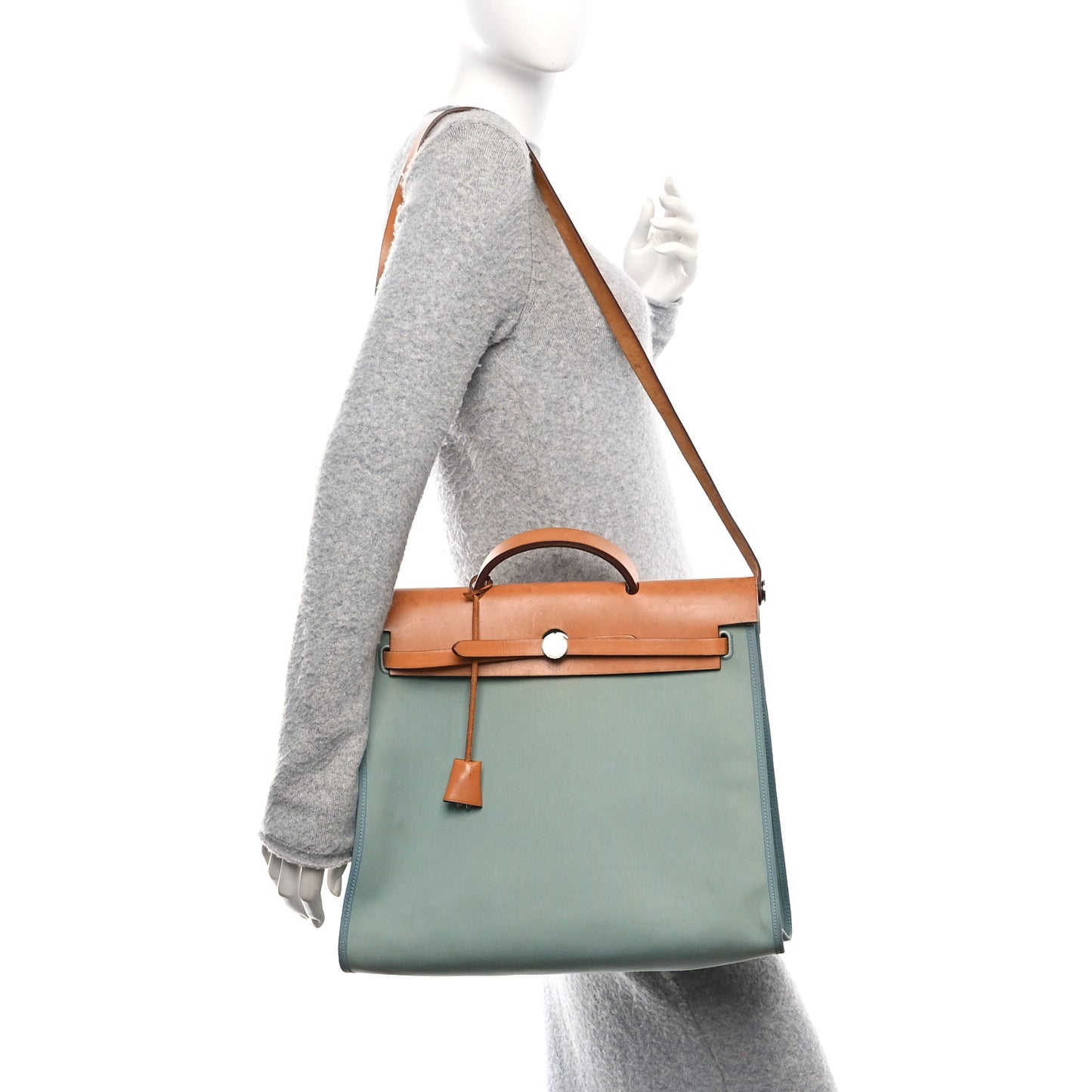 Military Toile Vache Hunter Herbag Zip PM 31 Bleu Lin