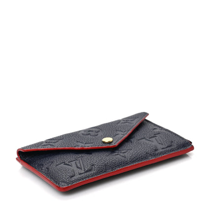 Louis Vuitton Empreinte Recto Verso Card Holder Marine Rouge 4 of 6
