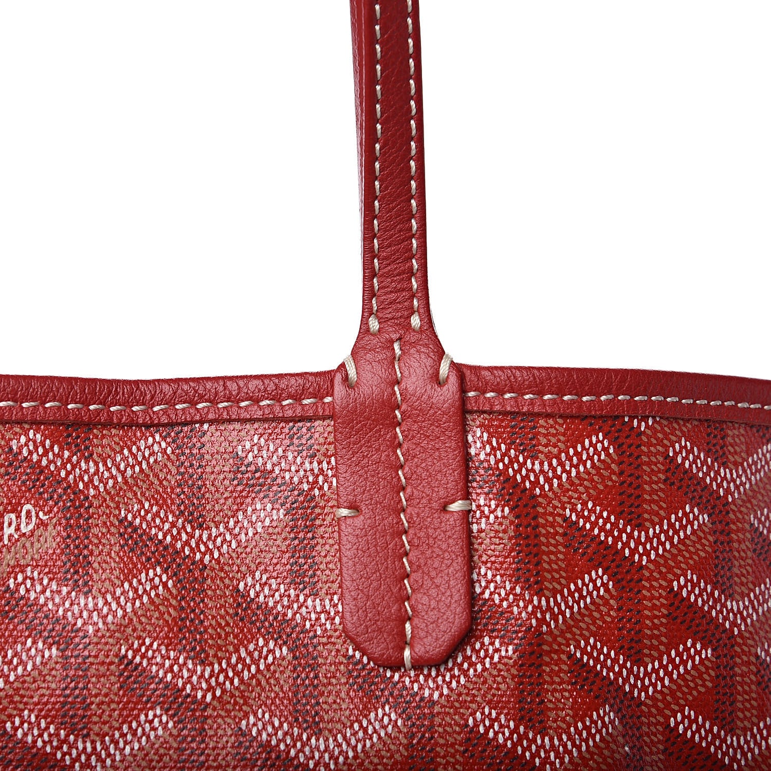 Goyard Goyardine Saint Louis PM Red 12 of 12