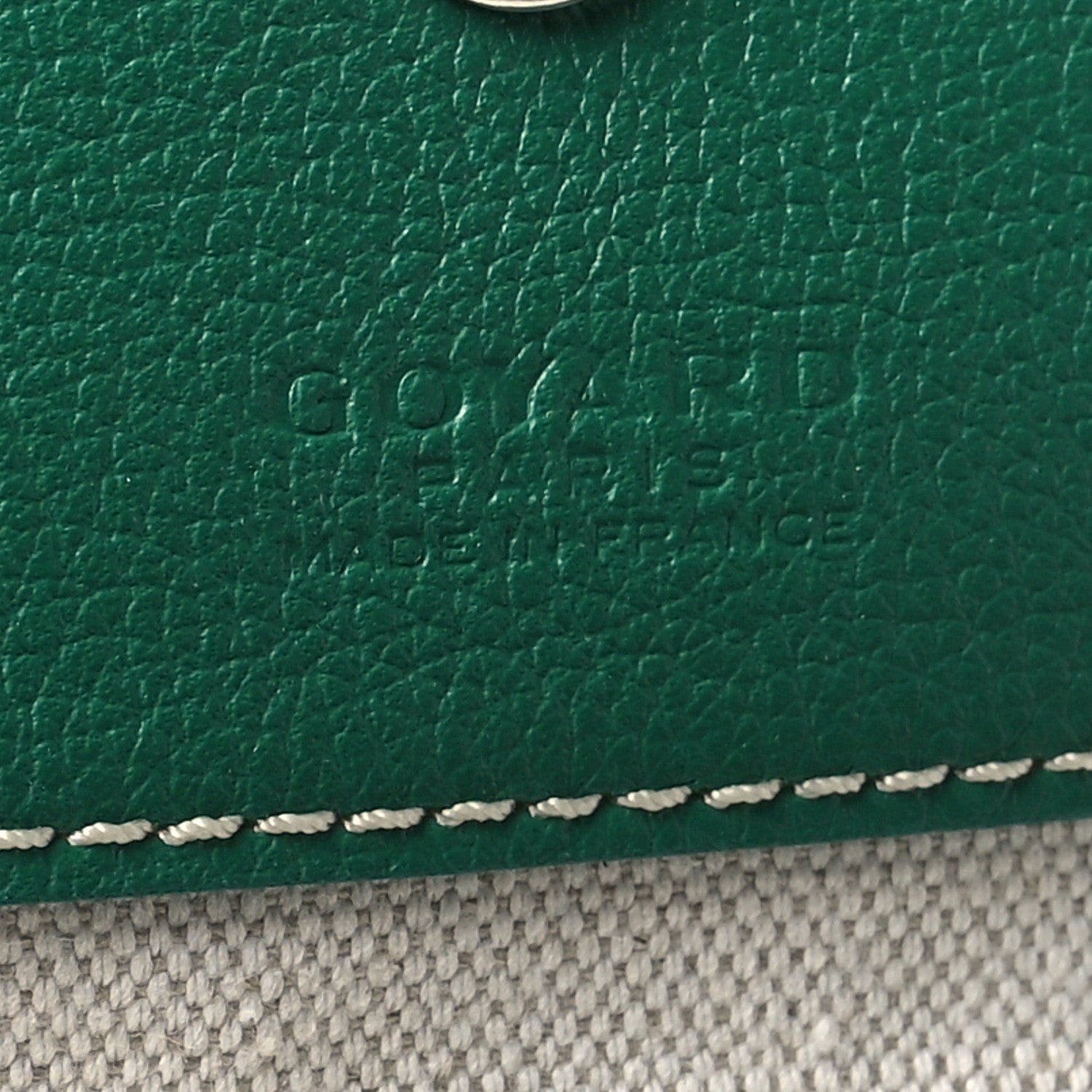 Goyard Goyardine Saint Louis PM Green 7 of 10