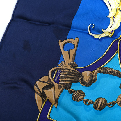Hermes Silk L'Instruction Du Roy Scarf 90 7 of 9