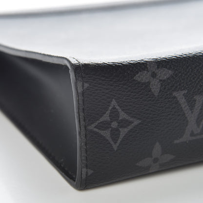 Louis Vuitton Monogram Eclipse Pochette Voyage MM 9 of 10