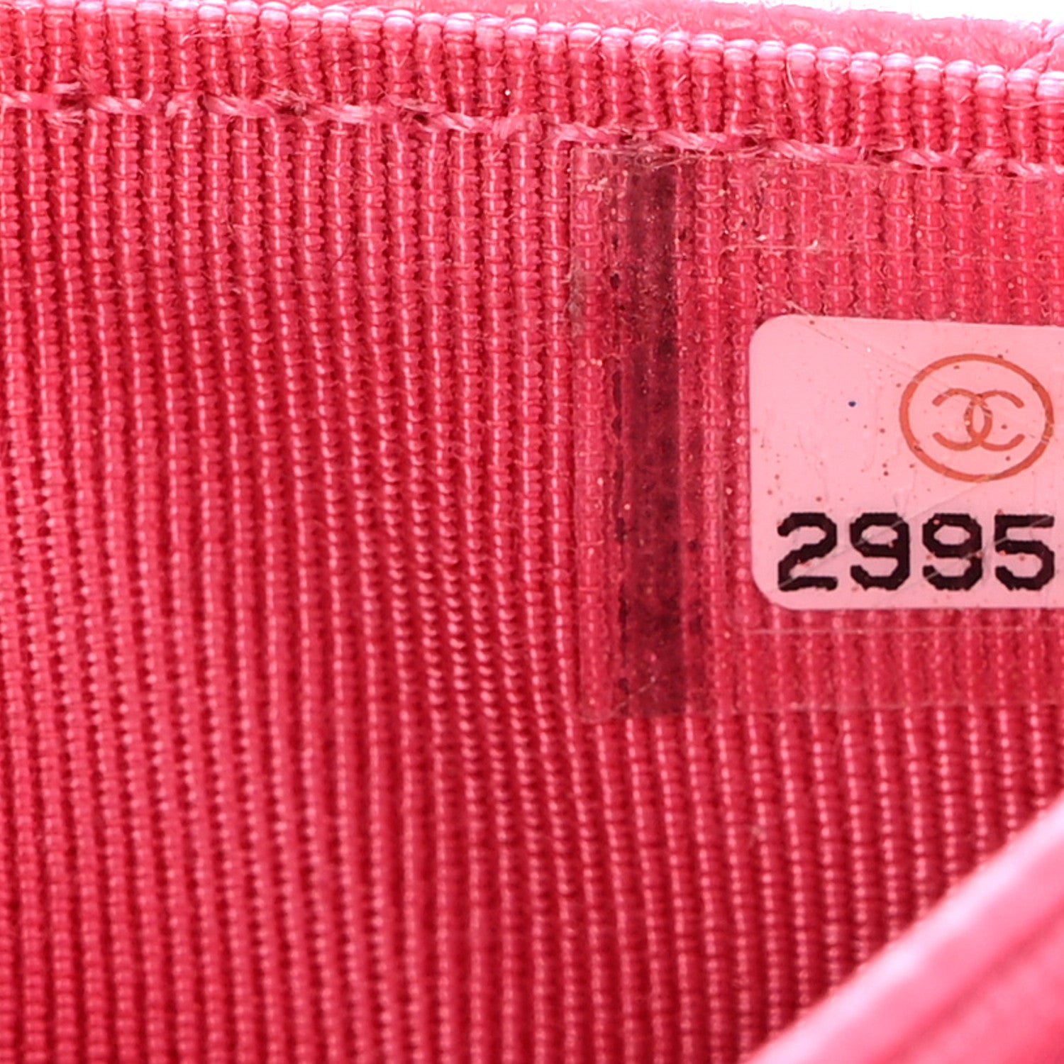 Chanel Caviar Quilted Flap Card Holder Wallet Pink 7 of 8