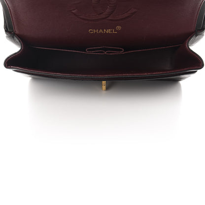 Chanel Lambskin Quilted Medium Double Flap Black 5 of 12