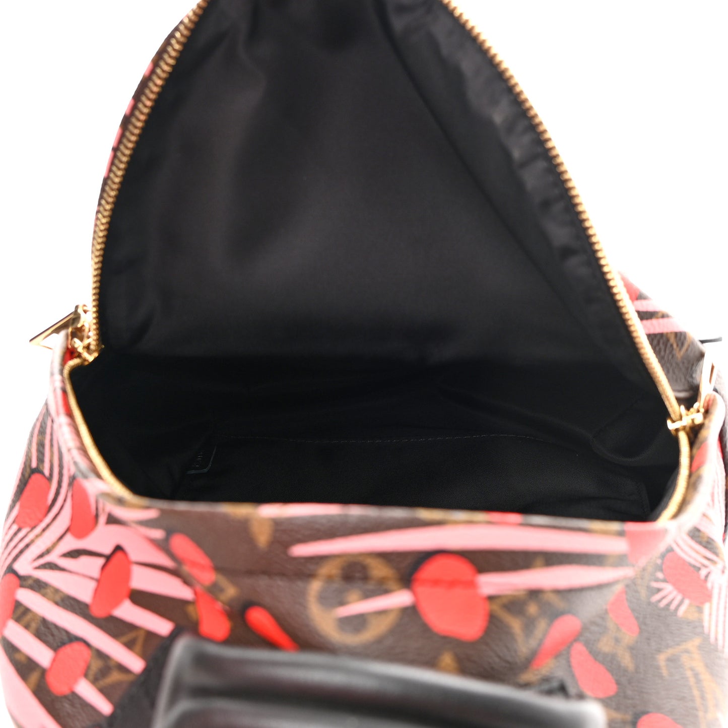 Monogram Jungle Dots Palm Springs Backpack PM Sugar Pink Poppy