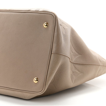 Louis Vuitton Empreinte Monogram Giant Travel Bag Tourterelle Creme 9 of 11