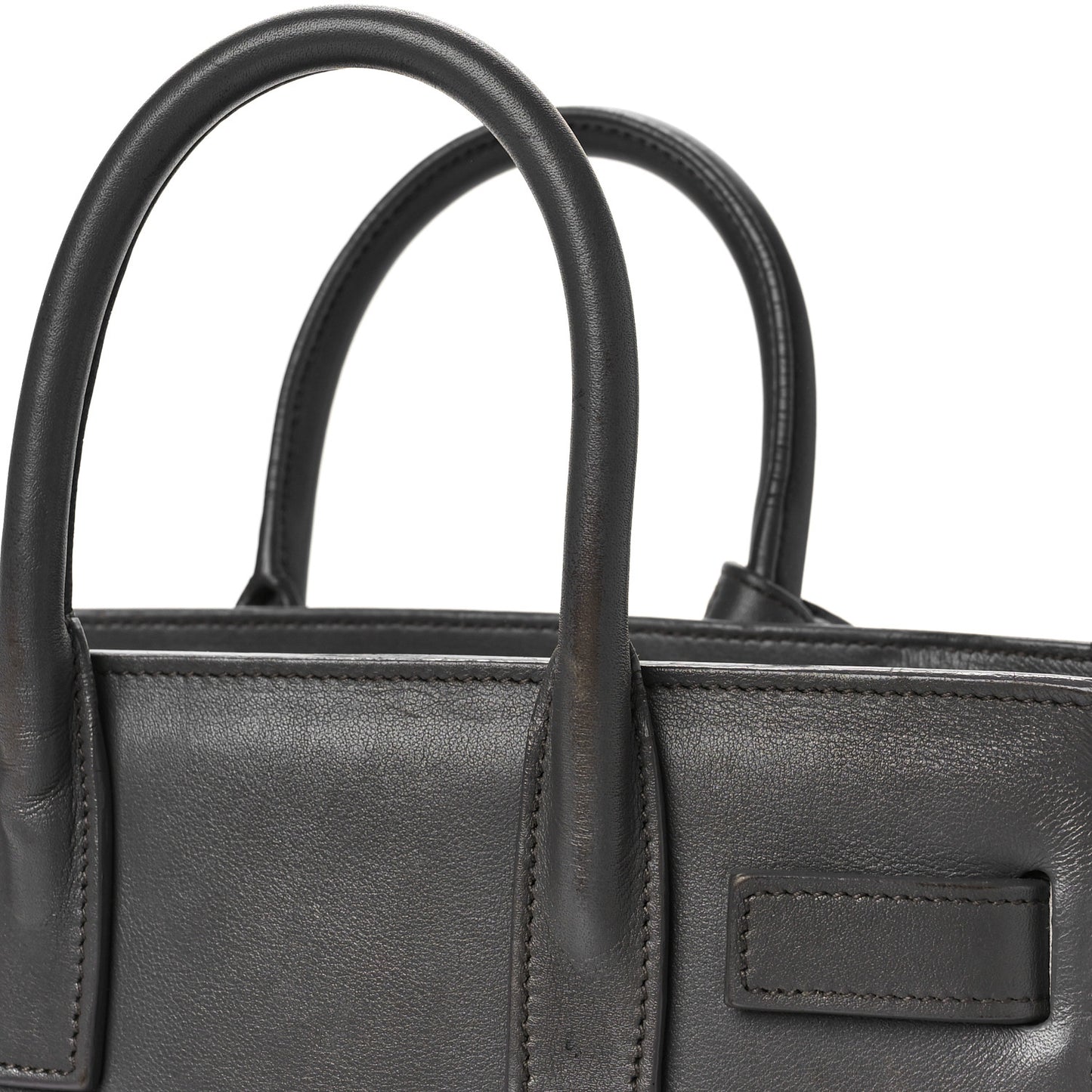 Calfskin Nano Sac De Jour Fog