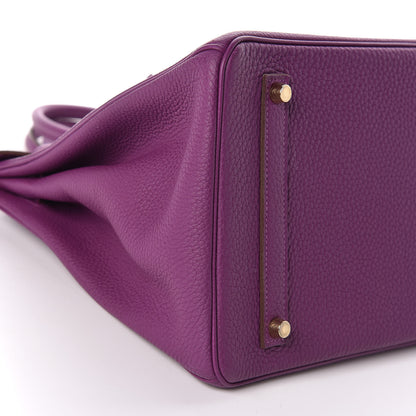 Hermes Togo Birkin 35 Anemone 7 of 38