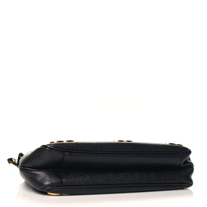 Chanel Caviar Triple CC Shoulder Bag Black 4 of 13