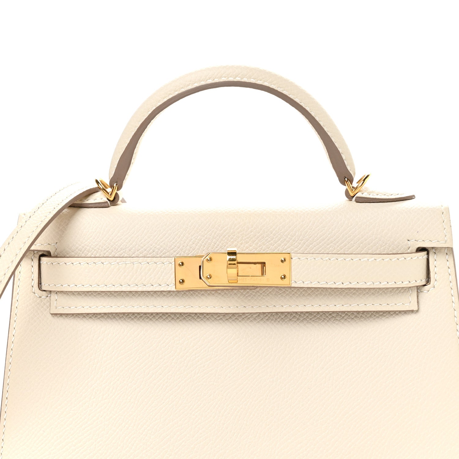 Hermes Epsom Mini Kelly Sellier 20 Craie 8 of 11