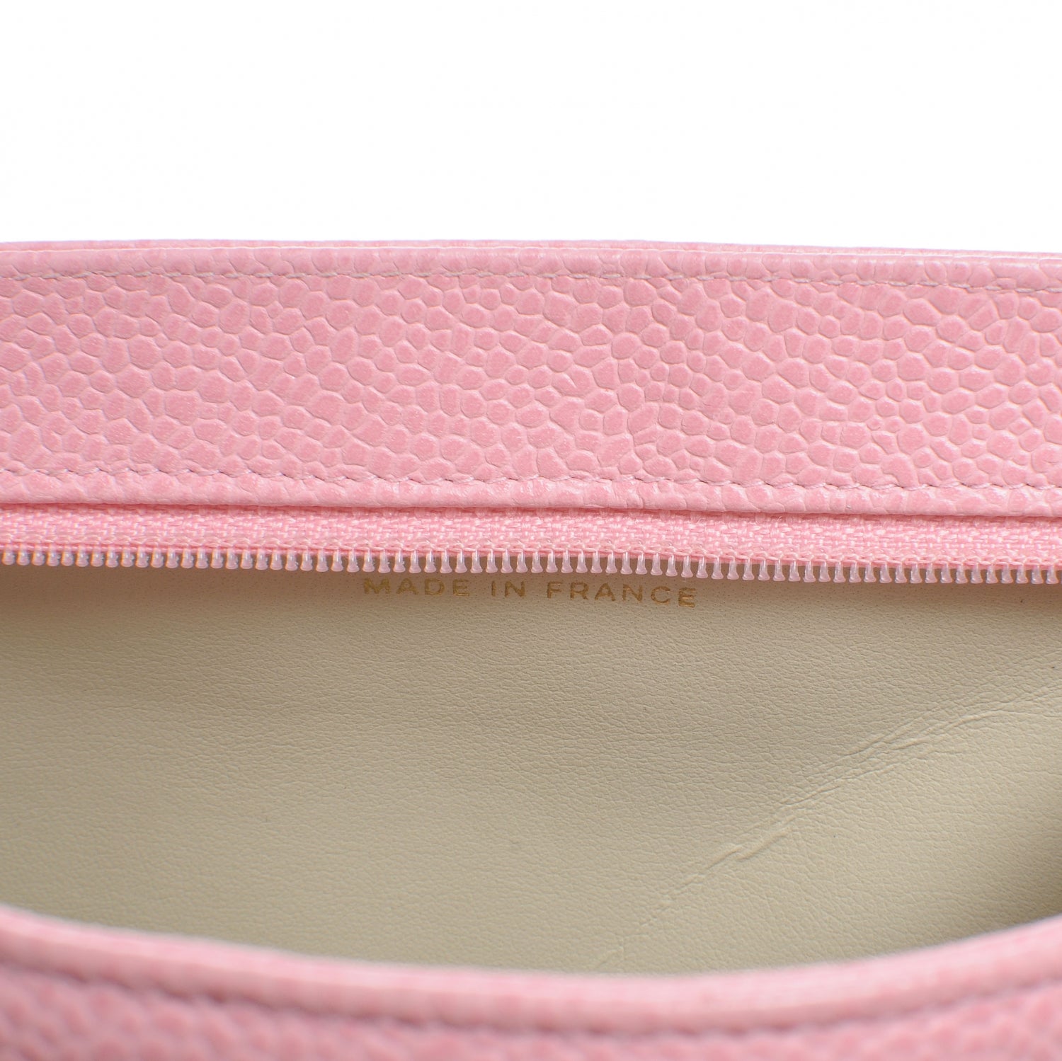 Chanel Caviar CC Cosmetic Case Pink 7 of 8
