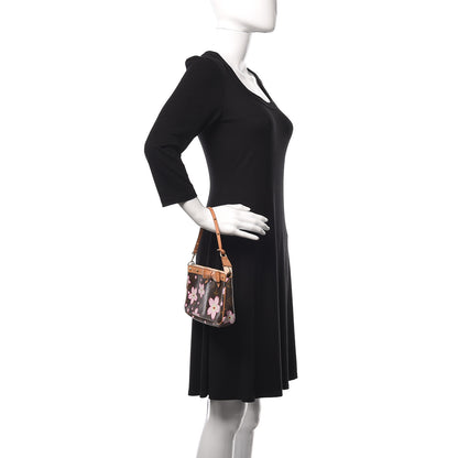 Louis Vuitton Monogram Cherry Blossom Pochette Accessories Brown 2 of 15