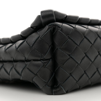 Bottega Veneta Nappa Intrecciato New Olympia Bag Black 9 of 10